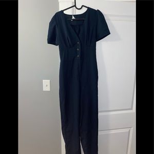 Emory Park navy blue jumpsuit